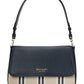 Kate Spade New York Women's Hudson Pebble Sam Shoulder Bag Blue Size Regular