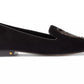 Kate Spade Women's Lounge Leopard Loafer Flats Black Size 7M