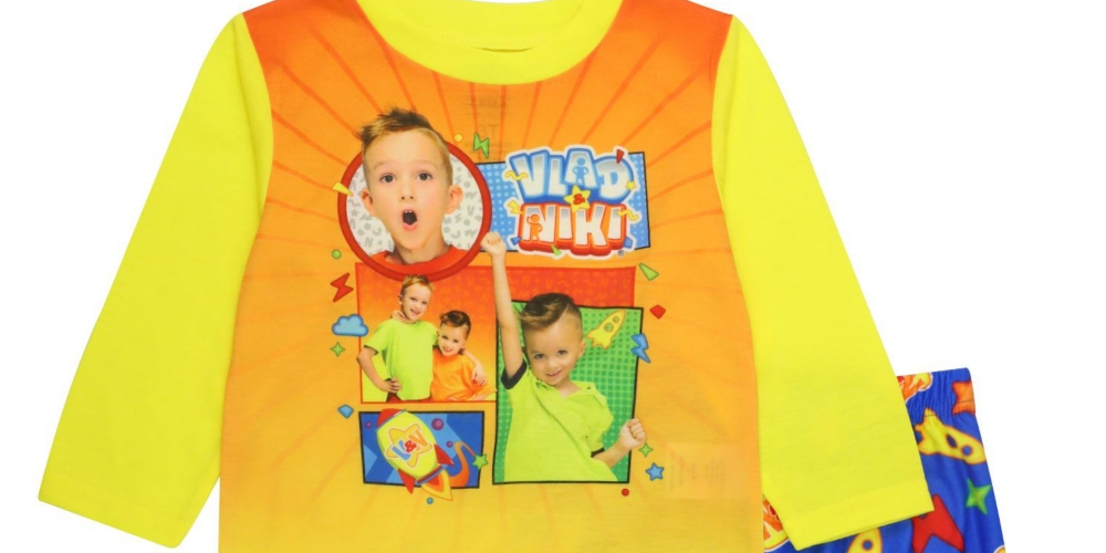 Ame Toddler Boy's Vlad and Niki Pajamas 2 Piece Set Assorted Size 2T