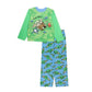 Ame Big Boy's Mandalorian Top and Pajama Set 2 Piece Blue Size 10