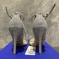 Stuart Weitzman Women's Nudist High Heel Sandals Gray Size 5.5 M