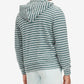 Tommy Hilfiger Men's Stripe French Terry Full Zip Hoodie Green Size XXL