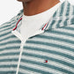 Tommy Hilfiger Men's Stripe French Terry Full Zip Hoodie Green Size XXL