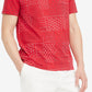 Tommy Hilfiger Men's All Over Road Trip T-Shirt Red Size Large