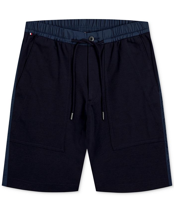 Tommy Hilfiger Men's Harlem Mixed Media Utility Short Blue Size 40