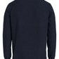 Tommy Hilfiger Men's Signature Stripe Tipped Cricket V Neck Sweater Blue Size Large