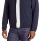 Theory Men's Brody Precision Ponte Zip Front Jacket Blue Size Small