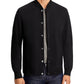 Theory Men's Murphy Precision Slim Fit Bomber Jacket Black Size Large