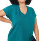 Champion Women's Powerblend T-Shirt Green Size 3X