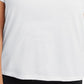 Champion Women's Powerblend T-Shirt White Size 3X