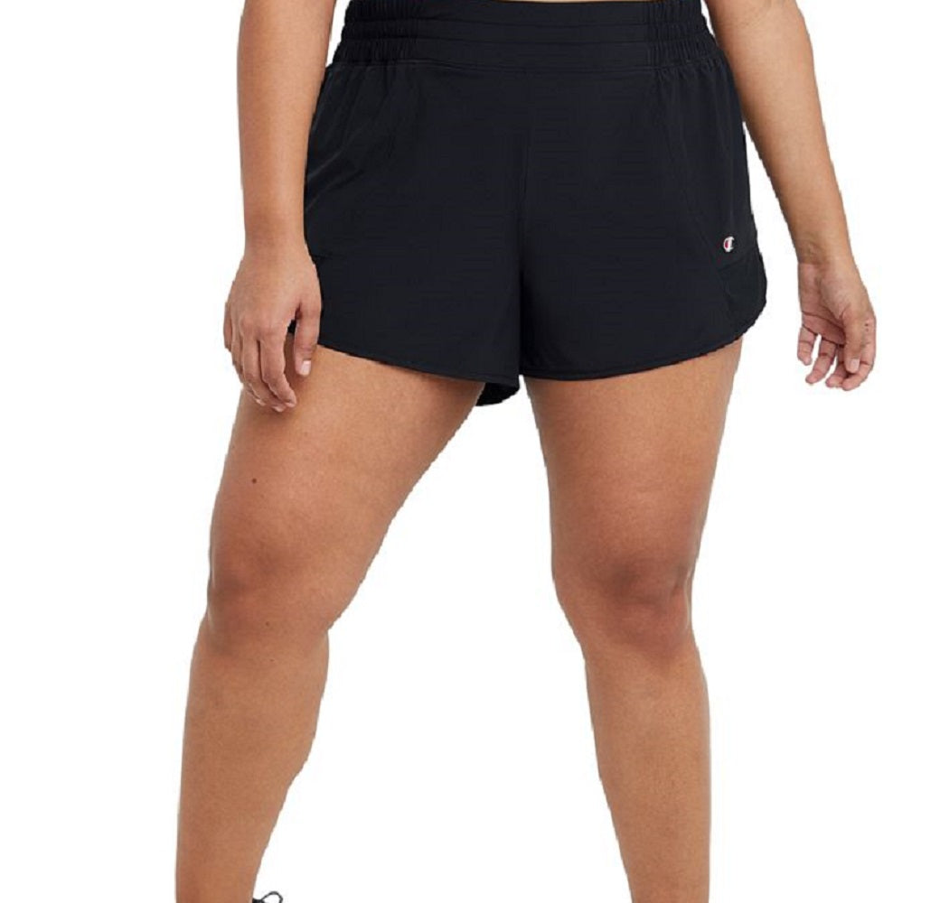 Champion Women's Absolute Eco Shorts Black Size 1X