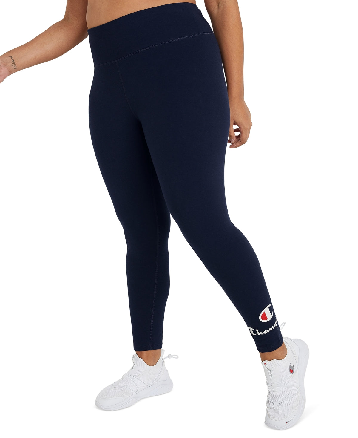 Champion Women's Authentic 7/8 Leggings Blue Size 3X