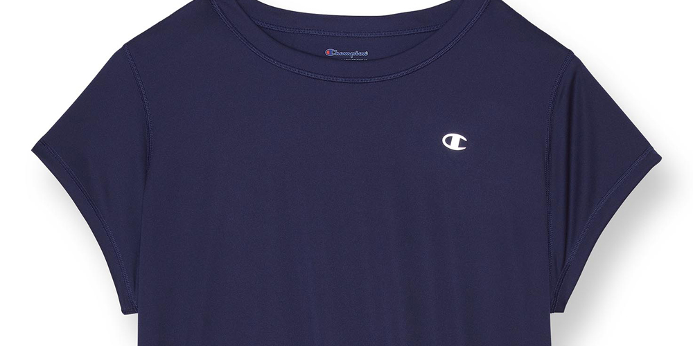 Champion Women's Athletic Classic Sport Tee Blue Size 1X