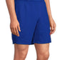 Champion Men's Powerblend Standard Fit Logo Print 7 Fleece Shorts Blue Size XXL