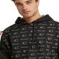 Champion Men's Powerblend Fleece Hoodie Oxford Black Size XX-Large