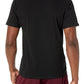 Champion Men's Standard-Fit Logo Graphic T-Shirt Black Size Medium