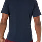 Champion Men's Classic Standard-Fit Logo Graphic T-Shirt Blue Size XL