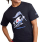 Champion Men's Classic Standard-Fit Logo Graphic T-Shirt Blue Size XL