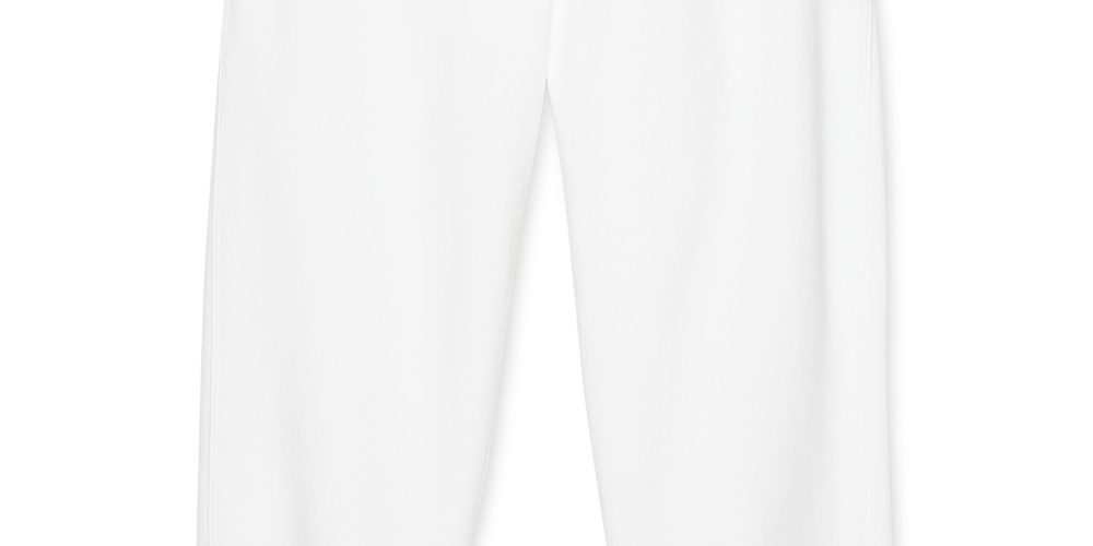 Champion Women's Powerblend Jogger Sweatpants White Size X-Large
