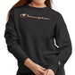 Champion Women's Powerblend Crewneck Sweatshirt Black Size X-Large