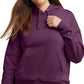 Champion Women's Powerblend Fleece Sweatshirt Hoodie Purple Size X-Small