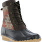 Weatherproof Vintage Men's Camouflage Waterproof Duck Boots Shoes Brown Size 11 M