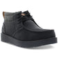 Weatherproof Vintage Men's Faux Leather Chukka Boots Shoes Black Size 8M