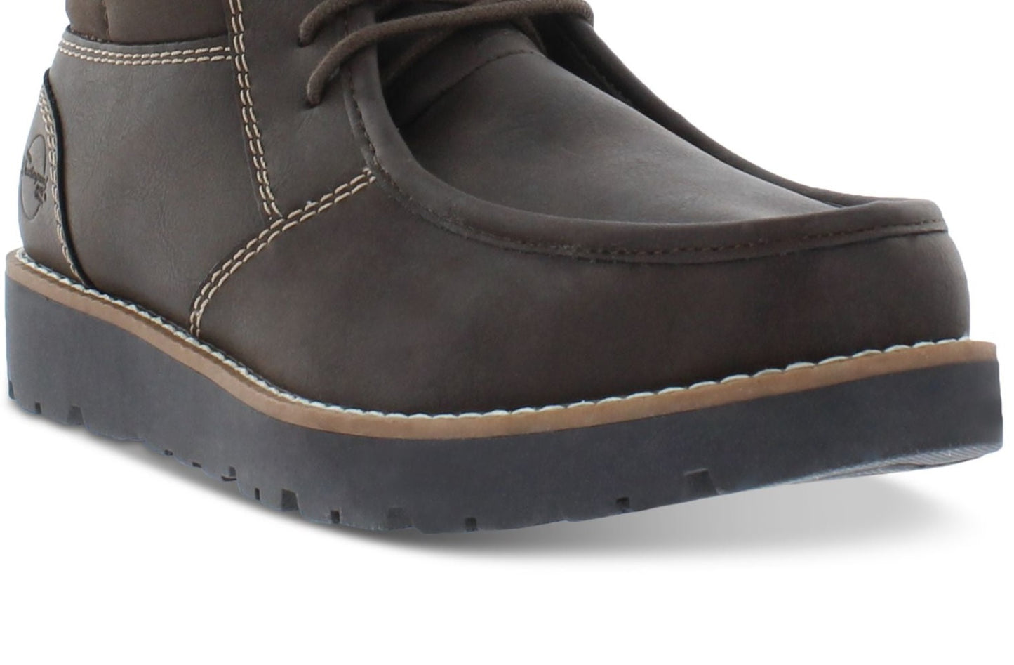 Weatherproof Vintage Men's Faux Leather Chukka Boots Shoes Brown Size 8