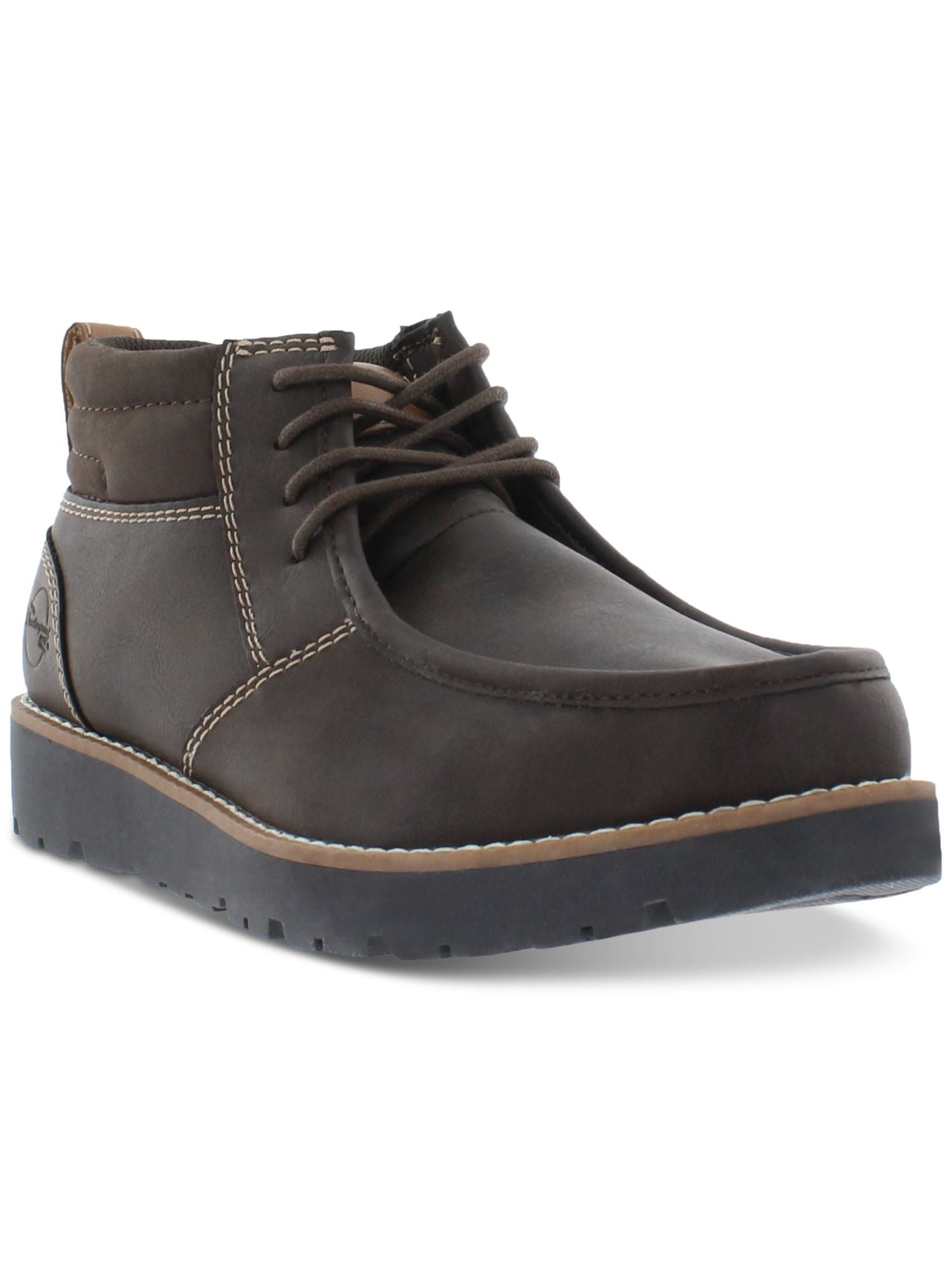 Weatherproof Vintage Men's Faux Leather Chukka Boots Shoes Brown Size 8