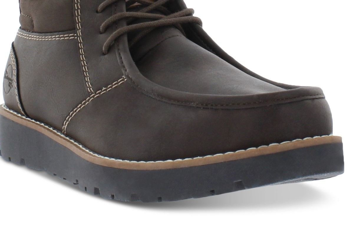 Weatherproof Vintage Men's Faux Leather Chukka Boots Shoes Brown Size 9M