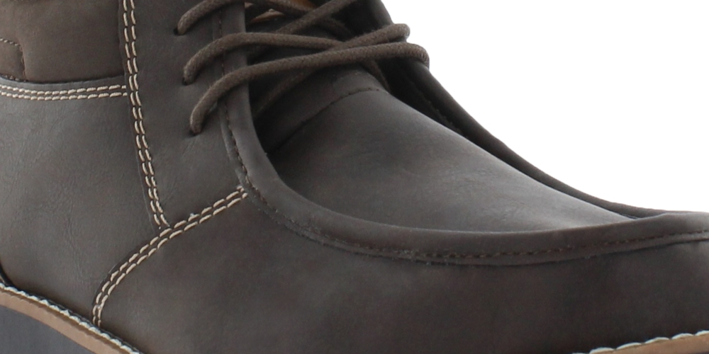 Weatherproof Vintage Men's Faux Leather Chukka Boots Shoes Brown Size 13M