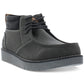 Weatherproof Vintage Men's Faux Leather Chukka Boots Shoes Black Size 9M