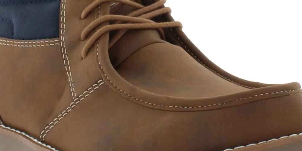 Weatherproof Vintage Men's Faux Leather Chukka Boots Shoes Brown Size 8M