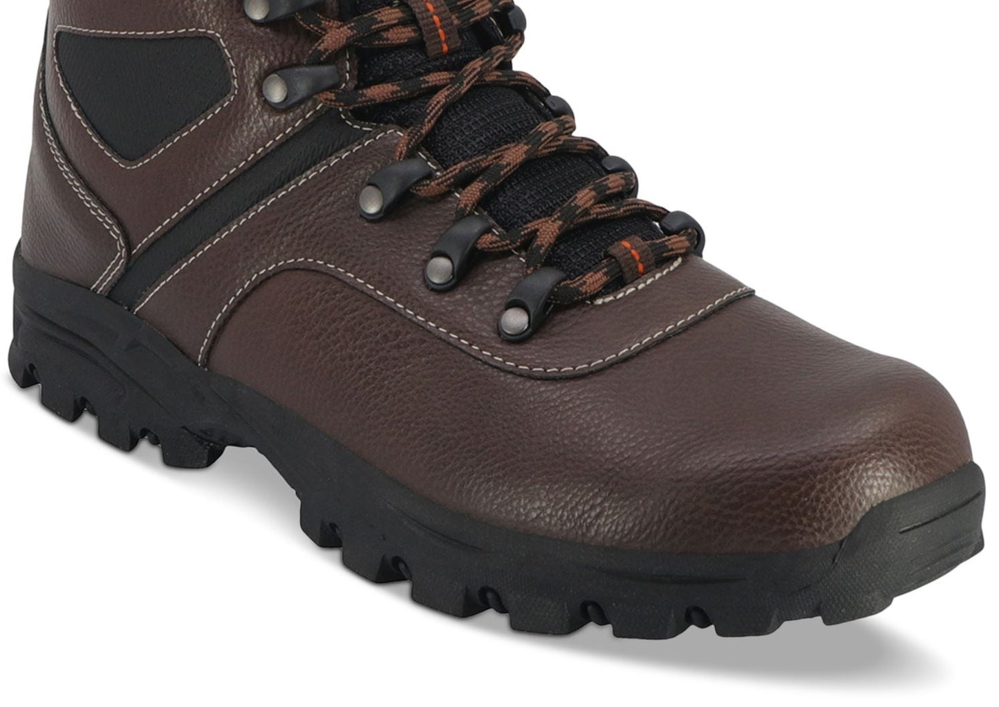 Weatherproof Vintage Men's Hiker Faux Leather Boots Shoes Brown Size 9M