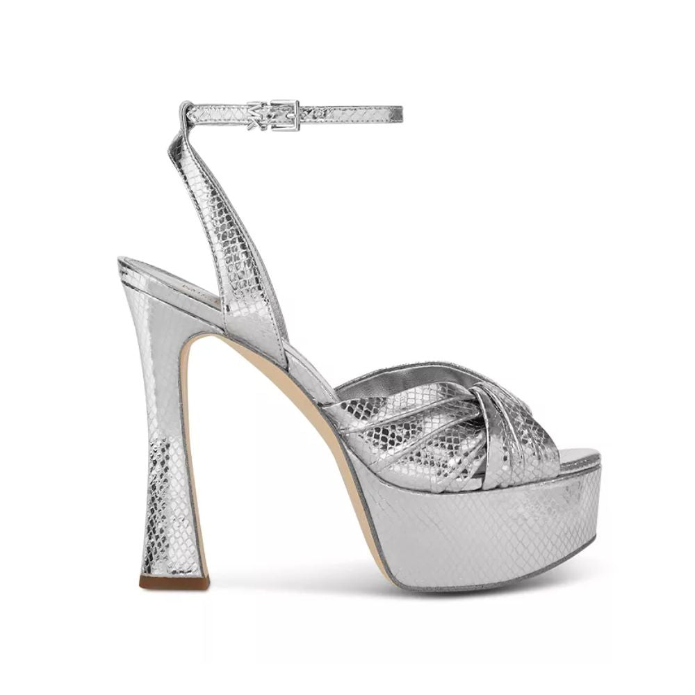 Michael Kors Women's Selena Platform Sandal Gray Size 6