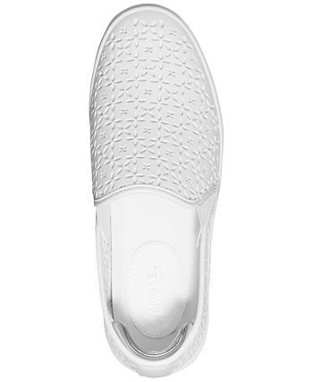 Michael Kors Women's Ophelia Slip On Sneaker White Size 7.5