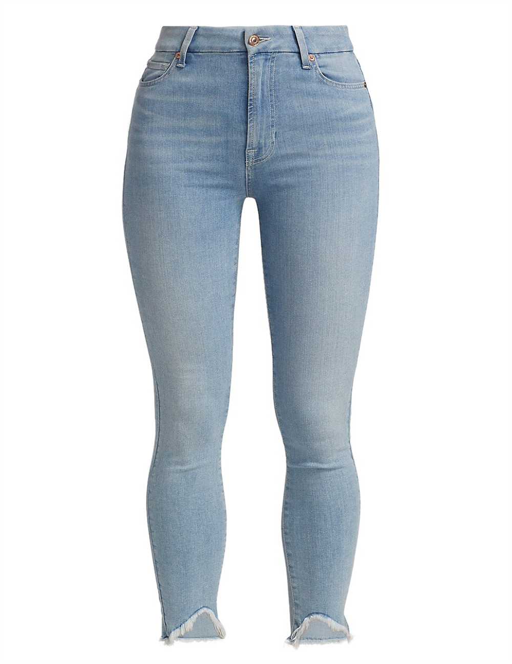 JEN7 Women's Ankle Skinny Jeans Blue Size 31