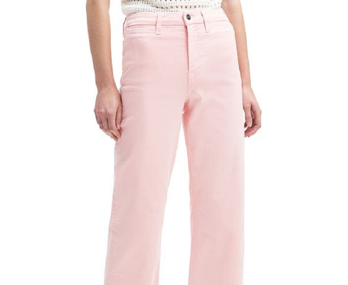 JEN7 Women's High Rise Ankle Jeans Pink Size 8