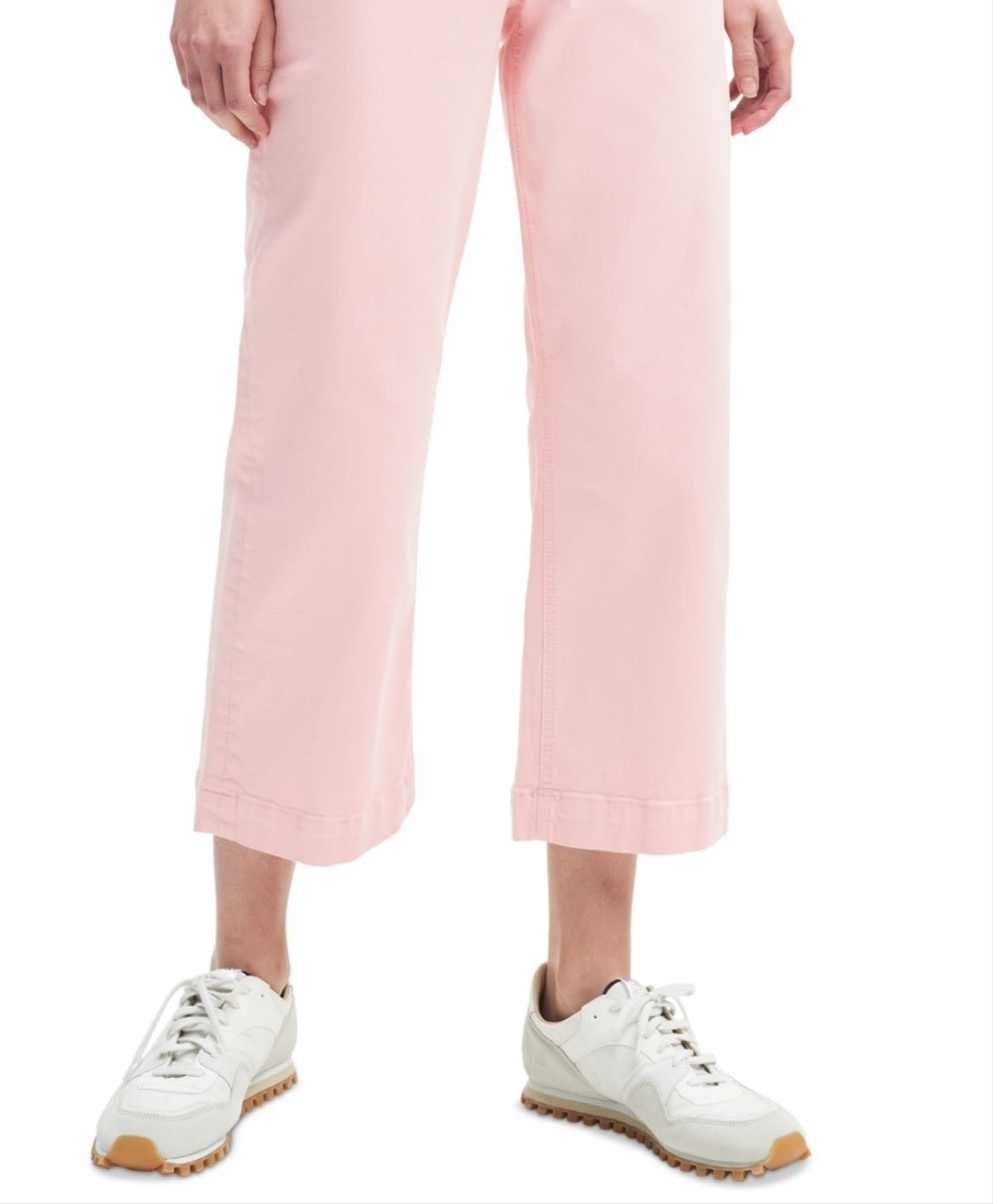 7 For All Mankind Women's Crop Wide leg Jeans Pink Size 18