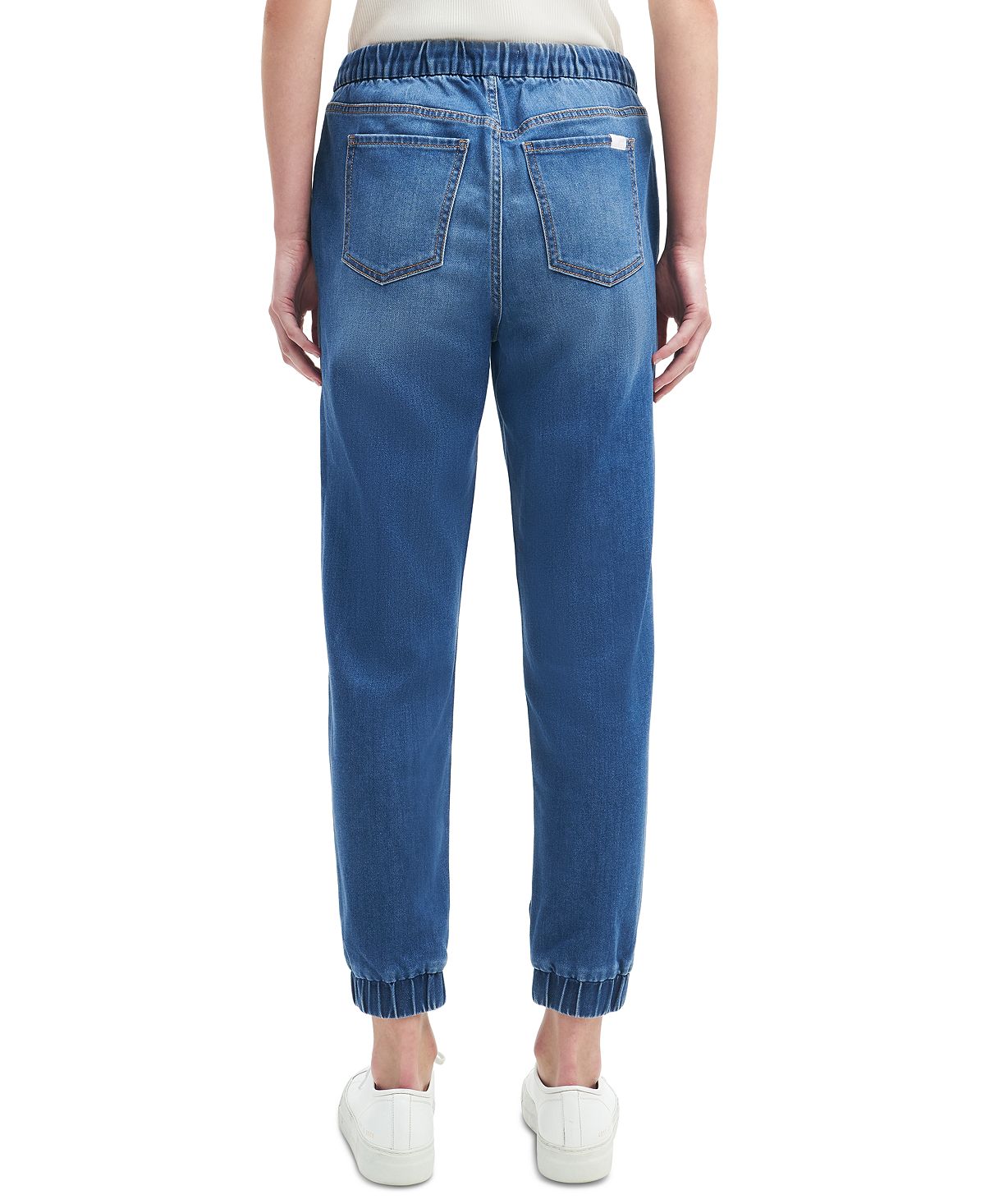 7 For All Mankind Women's High Waist Jogger Jeans Blue Size 8