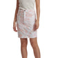 JEN7 Women's Pencil Skirt Pink Size 2
