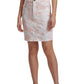 JEN7 Women's Pencil Skirt Pink Size 2
