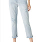 JEN7 Women's High Waist Ankle Boyfriend Jeans Blue Size 30