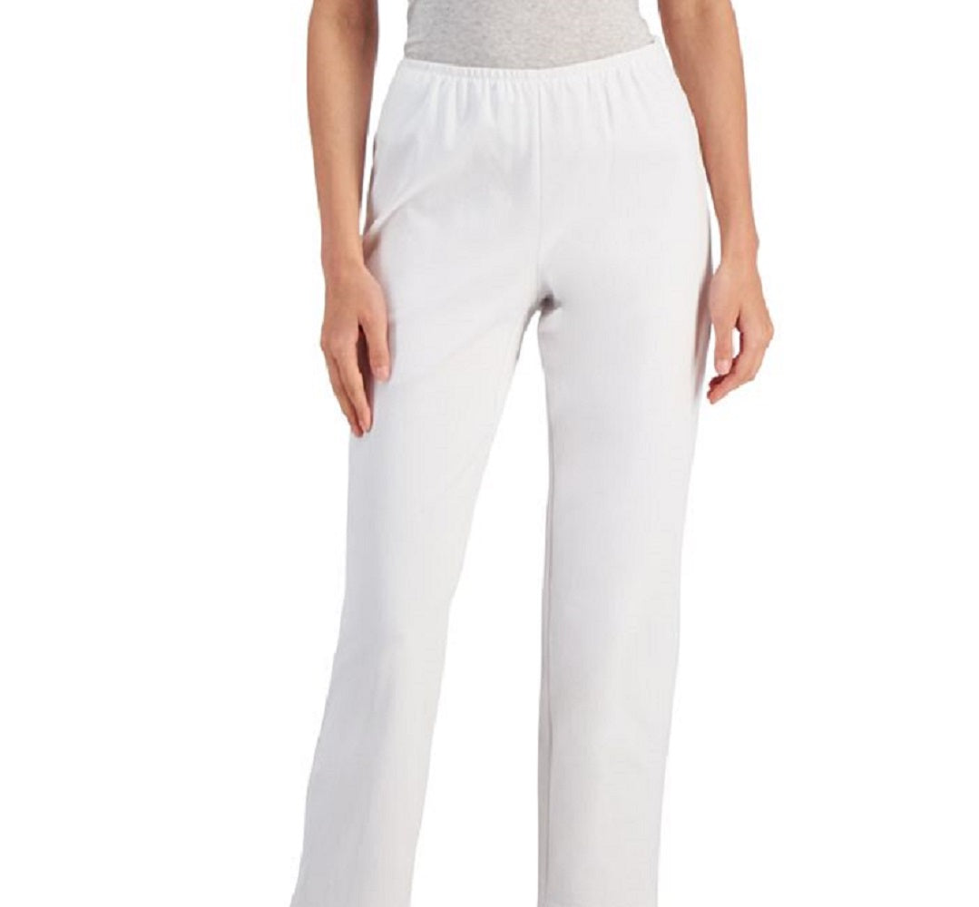 Eileen Fisher Women's Organic Slim Fit Ankle Pants White Size X-Small