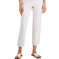 Eileen Fisher Women's Organic Slim Fit Ankle Pants White Size X-Small