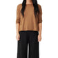 Eileen Fisher Women's Slit Hem Ankle Pants Black Size Small