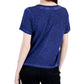 Eileen Fisher Women's V Neck Organic Cotton T-Shirt Purple Size Small