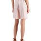 Eileen Fisher Women's Organic Linen High Rise Shorts Pink Size Small