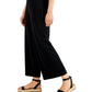 Eileen Fisher Women's Wide Leg Cropped Pants Black Size Small