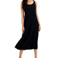 Eileen Fisher Women's Scoop Neck Tank Dress Black Size XX-Small
